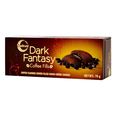 Sunfeast Coffee Fills Dark Fantasy Cookies 75G
