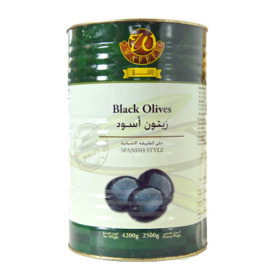 Wafeer Whole Black Olive 4.2Kg