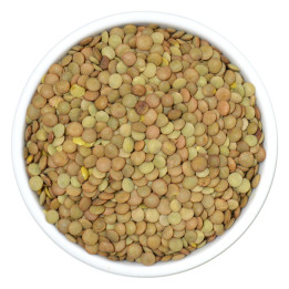 Burhan Green Masoor Whole, 1 kg