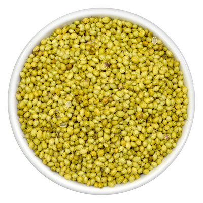 Burhan Super Green Coriander Whole 1Kg. Indian