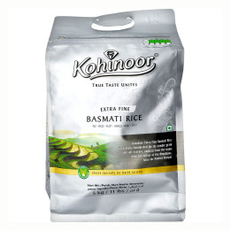 Kohinoor Extra Fine Basmati Rice, 5 kg