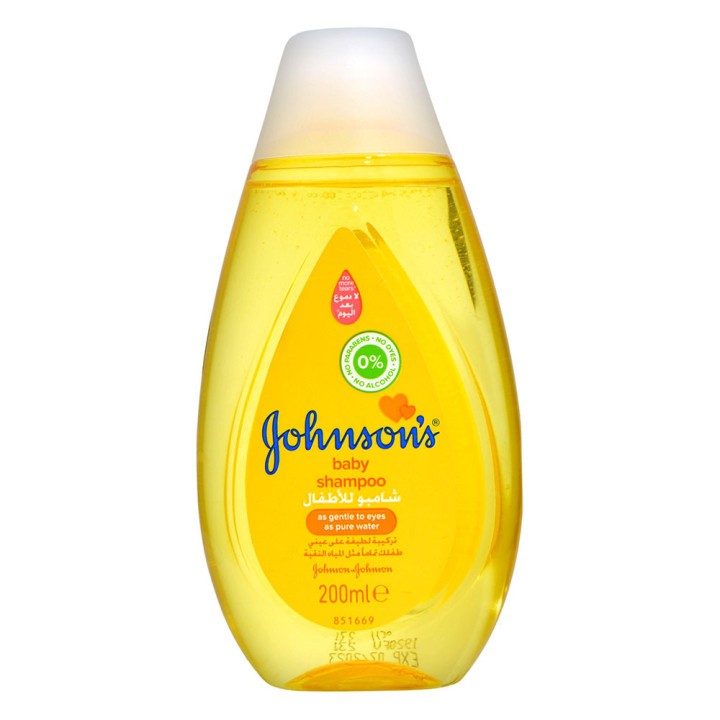 Johnson & Johnson Baby Shampoo, 200 ml