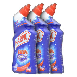 Harpic Blue Original Toilet Cleaner Combo, 3 × 500 ml