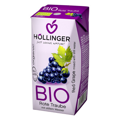 Hollinger Red Grape Organic Juice 200Ml