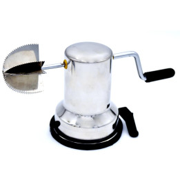 Burhan Stainless Steel Coconut Scraper, India, 1 pc