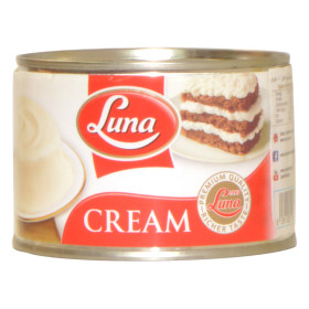 Luna Plain Sterilized Milk Cream 155G