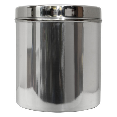 Burhan No. 22 Ss Round Dabba 1Pcs. Indian
