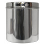 Burhan No. 22 Ss Round Dabba 1Pcs. Indian