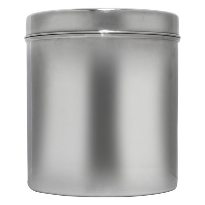 Burhan No. 23 Ss Round Dabba 1Pcs. Indian