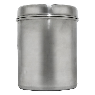 Burhan No. 24 Ss Round Dabba 1Pcs. Indian