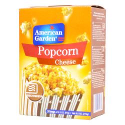 American Garden Cheese Popcorn 273G