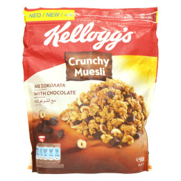 Kellogg's Chocolate Crunchy Muesli, 500 g