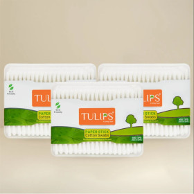 Tulips Cotton Ear Buds 200P