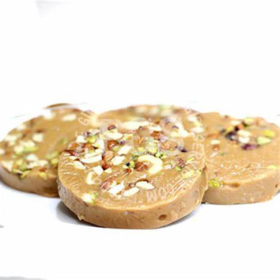 Round Sohan Halwa 1Pcs