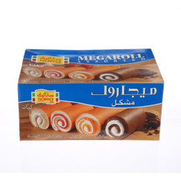 Sara Assorted Mega Roll Cake, 60 g